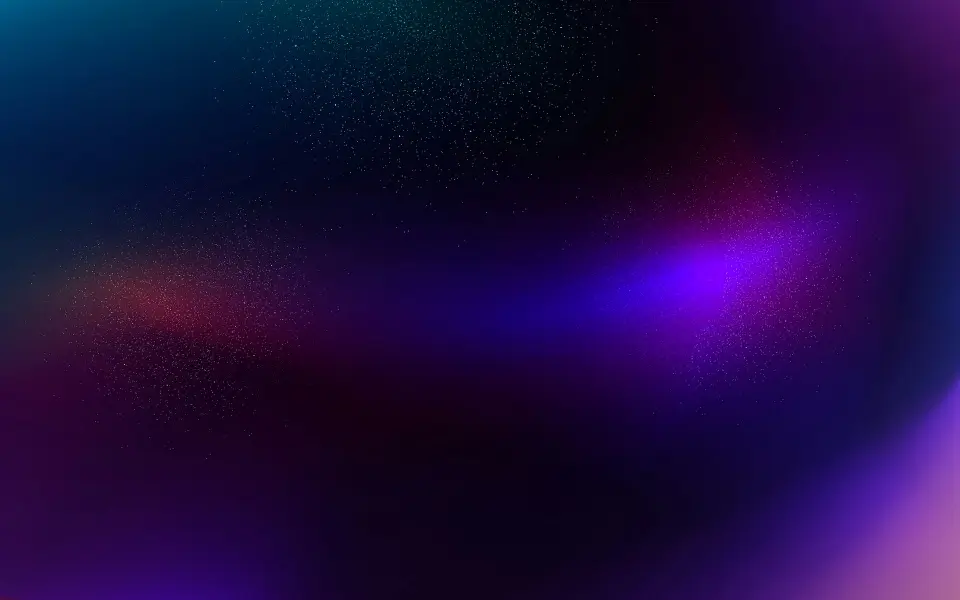 Starry night with gradients