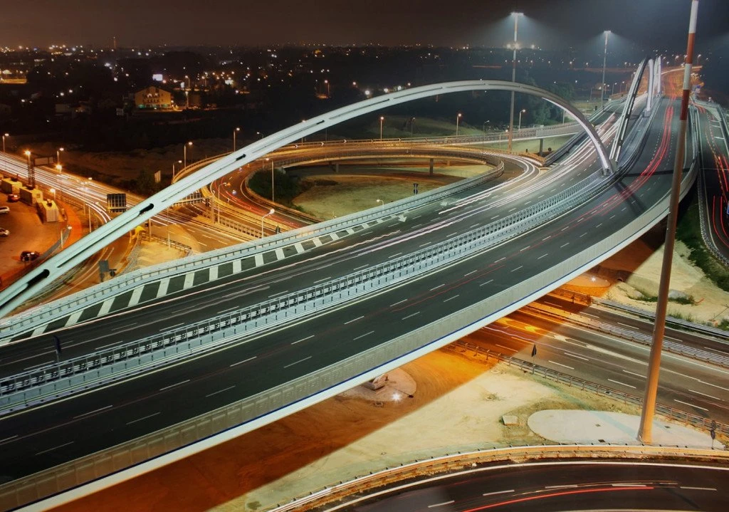 Bridge at night