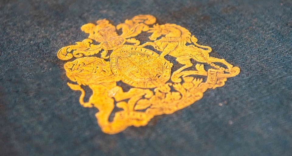UK Army Embroidered Logo